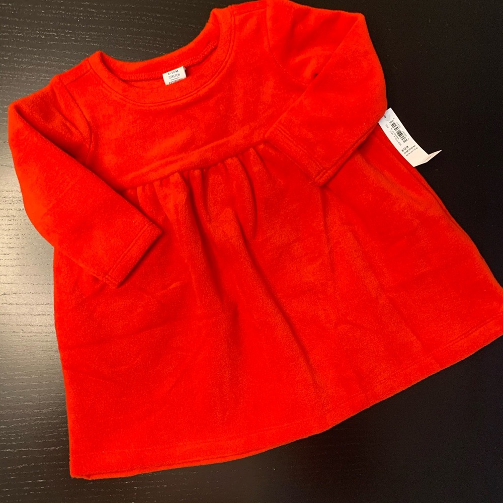 NWT Old Navy Kids Dress - Vivid Red